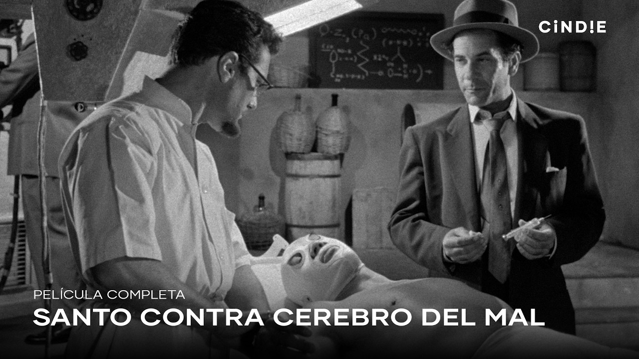 Santo contra Cerebro del Mal (1961) | Película de Ciencia Ficción | Español | HD