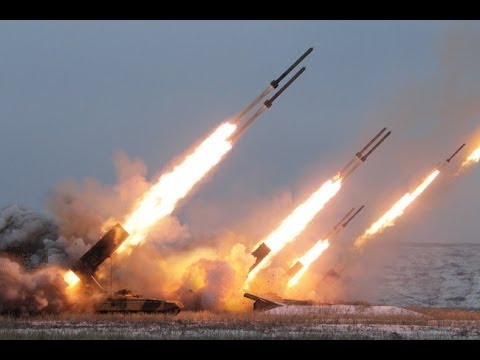 Russian Multiple Rocket Launchers Make Massive Missiles Fire " Massage To United States"