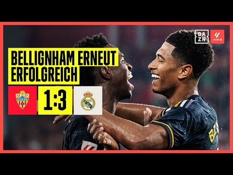 Bellingham, Kroos und Co. nach frühem Rückstand gefordert: Almeria - Real Madrid | LaLiga | DAZN