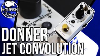 Video thumbnail for Donner Jet Convolution Flange Mini-Pedal Demo | All the Whooshiness You Could Ask For!! by Agufish