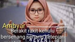 Download lagu Video literasi ambyar story wa mp3