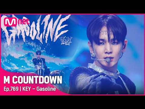 [KEY - Gasoline] #엠카운트다운 EP.769 | Mnet 220908 방송