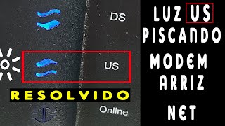 SOLVED!! ARRIS Modem US Light Flashing