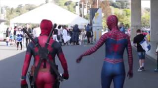 Spidey-Pool at Armageddon Auckland 2016 - Day 3