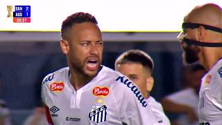 11 MINUTOS DE NEYMAR CRIANDO BOAS JOGADAS E JOGADORES DO SANTOS DESPERCIÇANDO TODAS 😱