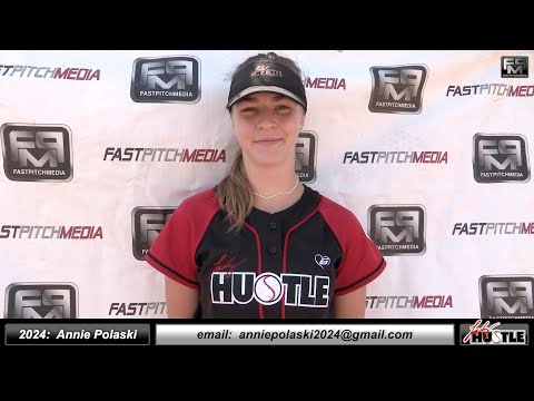 2024 Annie Polaski 4.0 GPA Speedy & Athletic Corners & Outfield Softball Skills Video - Lady Hustle