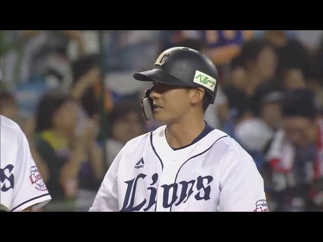 【6回裏】山川が激走!! ライオンズ・栗山の左中間を破るタイムリー!! 2019/9/19 L-F