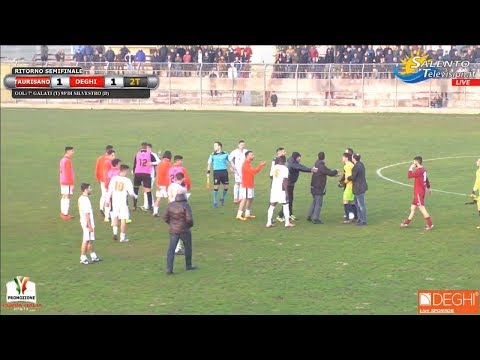 Taurisano 1939 vs Deghi calcio 1-1 Gol : 7' Galati (T) - 95' Di Silvestro (D)