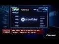 Snowflake Begins Trading In The Biggest Software IPO Ever