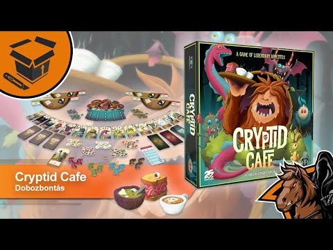 UNBOXING - Cryptid Cafe - Szellemlovas