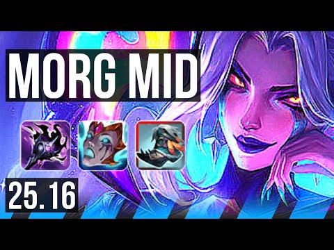 MORGANA vs SYNDRA (MID) | EUW Diamond | 25.16