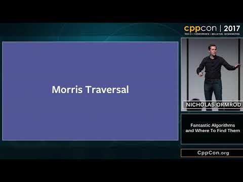 CppCon 2017: Nicholas Ormrod “Fantastic Algorithms and Where To Find Them”