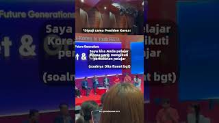 Download lagu Dita dipuji presiden Korea Selatan Yoon Suk Yeol #dita #secretnumber mp3