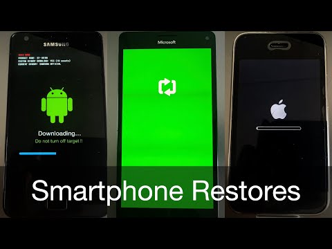 Old Smartphone Restore Screens!
