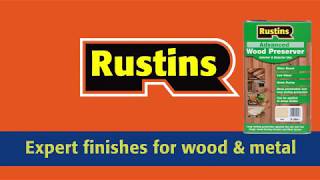 Rustins Advanced Wood Preserver video thumbnail
