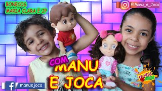 Ganhamos os bonecos MARIA CLARA E JP - dolls maria clara and jp