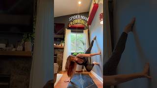 Spider-Man challenge!! 🕷️ Who’s next?? #shorts #yoga #yogachallenge