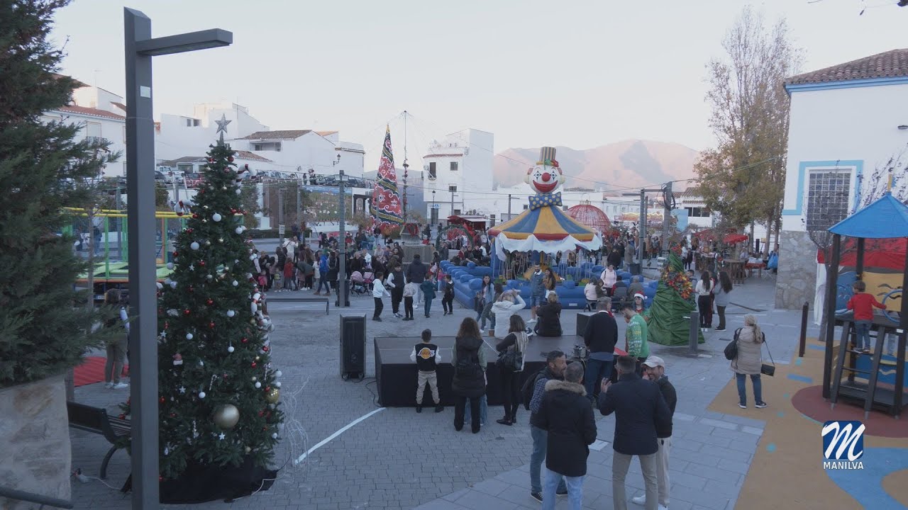 Gran éxito en los primeros días del poblado navideño