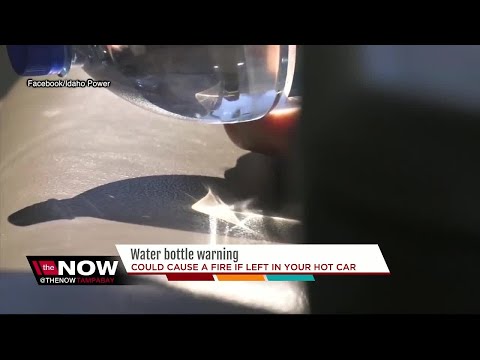 Danger: Why Water Bottles Shouldn’t Be Left in the Car!