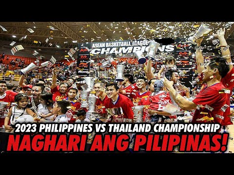 2023 NAGHARI ANG PILIPINAS SA ABL! Philippines vs Thailand Championship Game