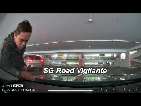 11mar2026 404A Admiralty Link passenger of #SNS4788T alighted to inspect camcar