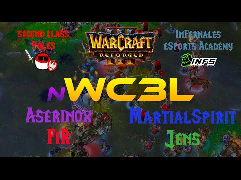 WC3 - [UD] Aserinox & [OC] FiR vs [HU] MartialSpirit & [NE] Jens - NWC3L - scP vs InFa - Semifinal