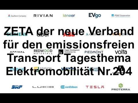 ZETA der neue Verband für den emissionsfreien Transport Tagesthema Elektromobilität Nr.204