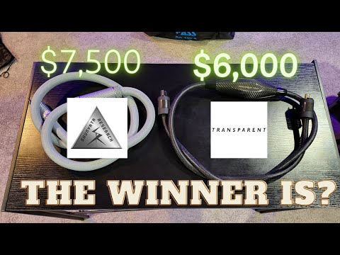 Official WINNER: Shunyata Research Omega QRS Versus Transparent Audio Opus Powercord!