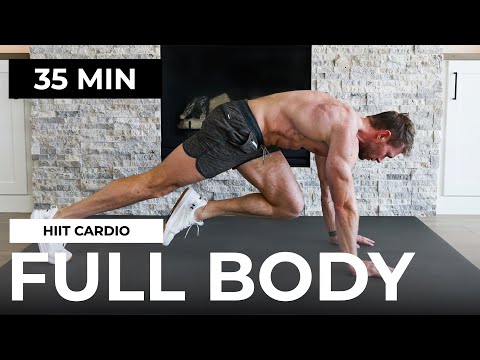 35 Min Full Body FAT BURNING Workout - No Equipment