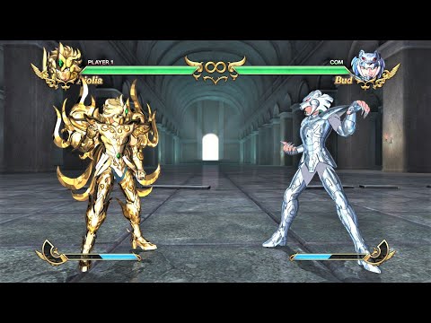 Leo Aiolia God Cloth vs Alcor Bud (Hardest AI) - Saint Seiya: Soldiers' Soul