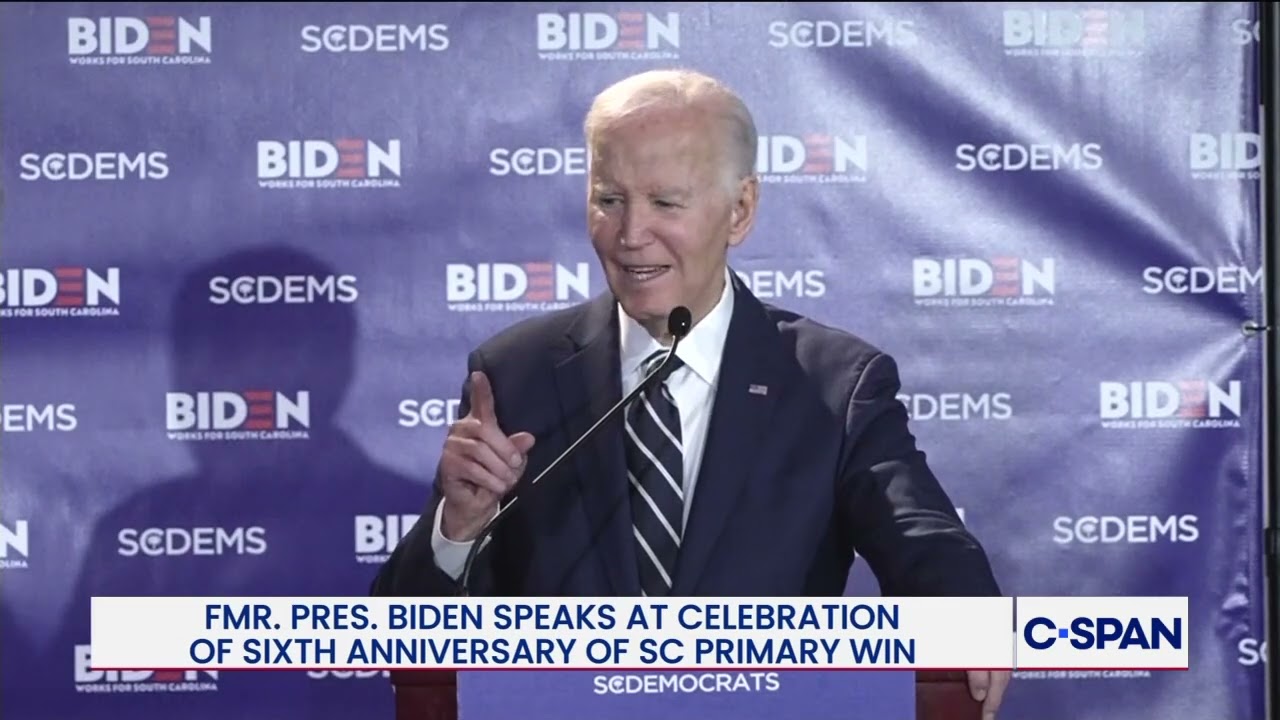 Former President Joe Biden Reacts to Trump's State of the Union Address