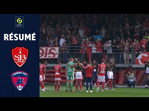 STADE BRESTOIS 29 - CLERMONT FOOT 63 (2 - 0) - Résumé - (SB29 - CF63) / 2021-2022