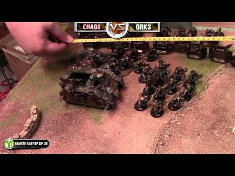 Chaos Vs Orks Warhammer 40k Battle Report - Banter Batrep  Ep 23