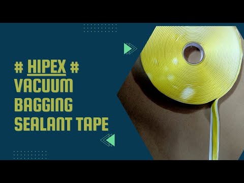 Butyl vacuum bag sealant tape