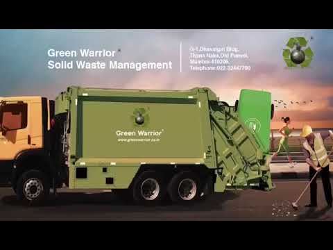 Non-biodegradable zero garbage concept solid waste managemen...