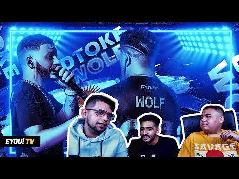 ¿SE PASÓ? - COMENTANDO DTOKE vs WOLF (FMS Argentina) - Jony Beltrán, Luna & Tess La