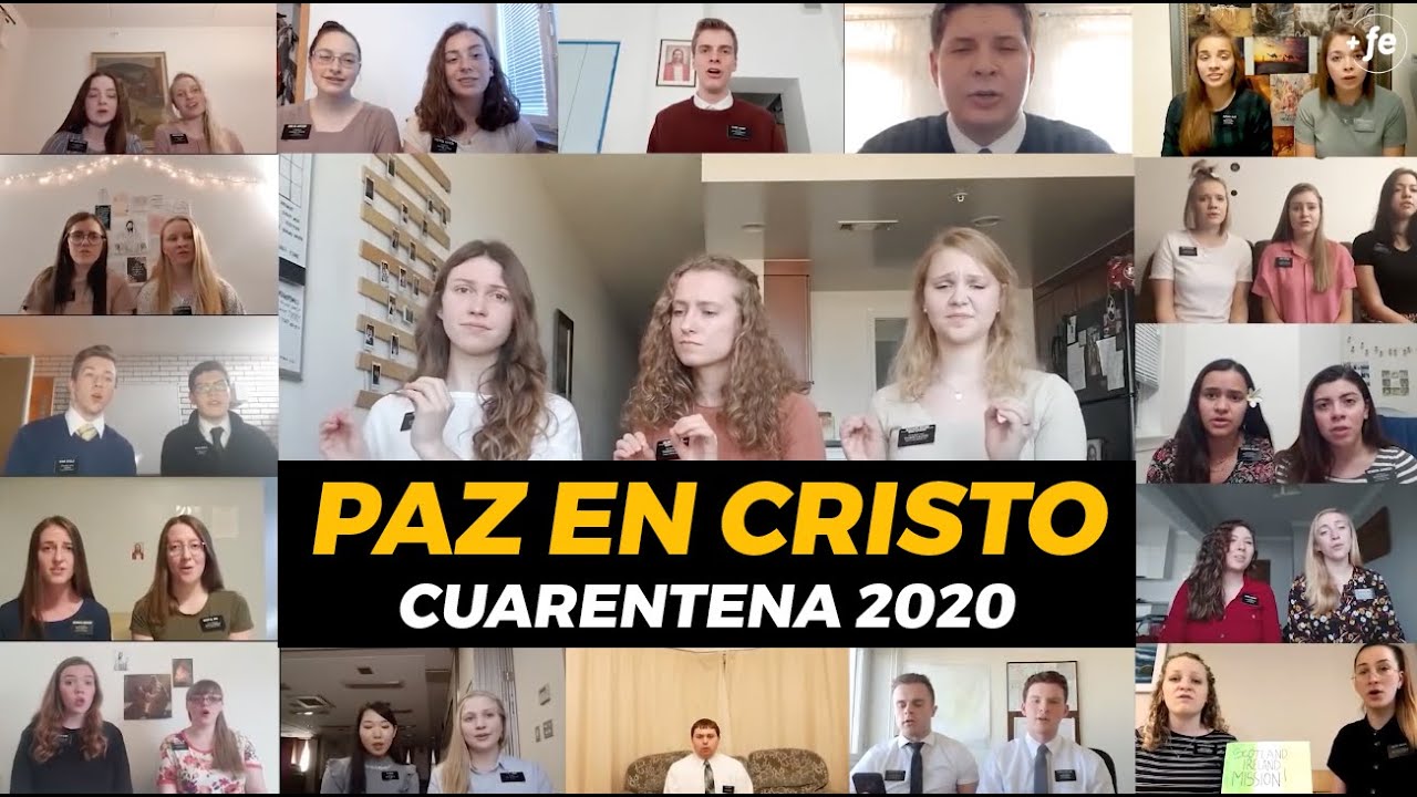 Paz en Cristo (cantada por misioneros en 21 idiomas) Cuarentena 2020