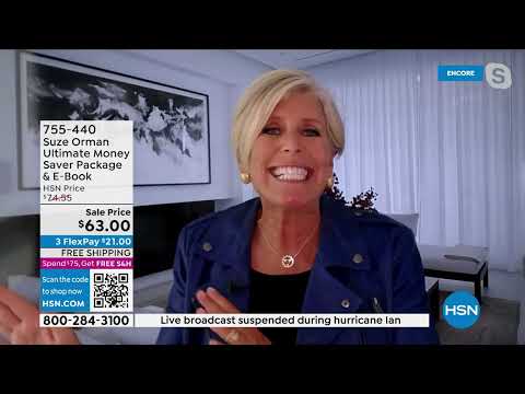 HSN | Suze Orman Financial Solutions for You 09.30.2022 - 12 PM