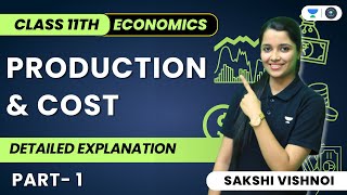 Production and Cost | Detailed Explanation | Part-1 | Microeconomics | Class 11 | Sakshi Vishnoi
