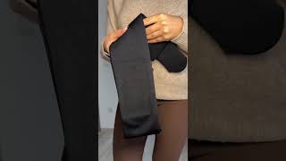 Laura - dámské černé TERMO punčocháče, velikost 2XL/3XL