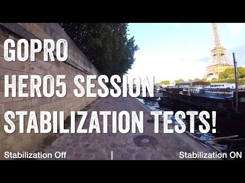 GOPRO HERO5 SESSION: Image Stabilization TESTS!