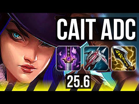 CAITLYN & Shen vs DRAVEN & Karma (ADC) | Rank 4 Cait | NA Challenger | 25.6