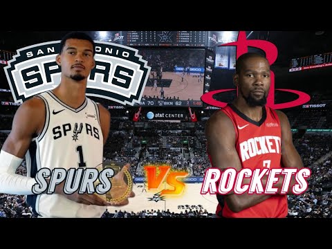 San Antonio Spurs vs Houston Rockets Live Play by Play & Scoreboard