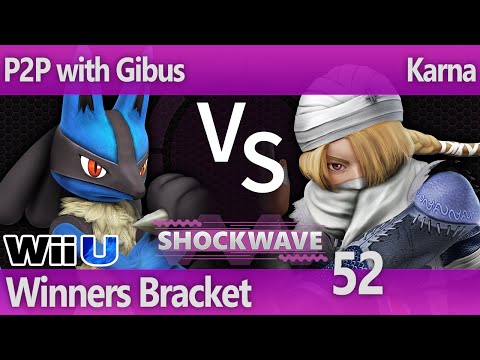 SW 52 Smash 4 - P2P with Gibus (Lucario) vs Karna (Sheik) - Winners Bracket