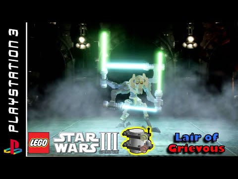Lego Star Wars 3 The Clone Wars - General Grievous Chapter 4 - Lair of Grievous - Minikit Guide