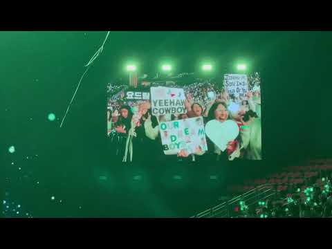 NCT DREAM - Rainbow | The Dream Show 2: Houston Tour (Fans on screen)
