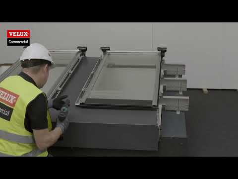 Installation video   Coupled Flashing VELUX Modular Skylights LONGLIGHT