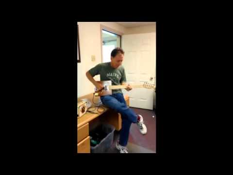 C. B. Gitty Premium 6-String Electric Cigar Box Guitar Demo