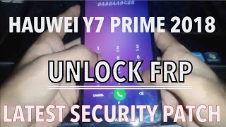 HUAWEI Y7 PRIME - How To Bypass, Remove, Delete, Clear, Wipe FRP Lock With WI-FI Hotspot