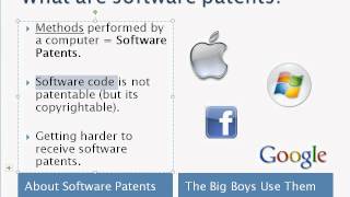How to Patent Software